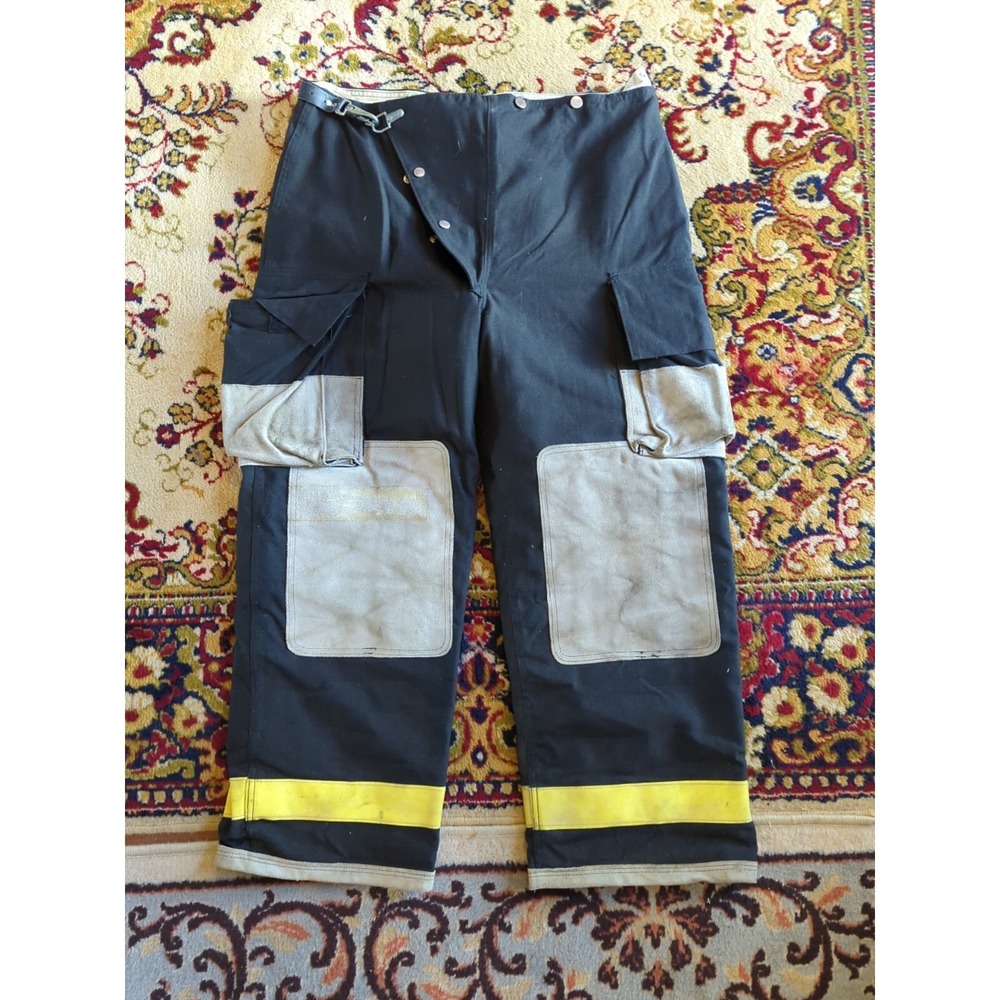 Retired Firefighter Gear Turnout Pants FIRE USED‎ Size 40 X 30 See Pics
